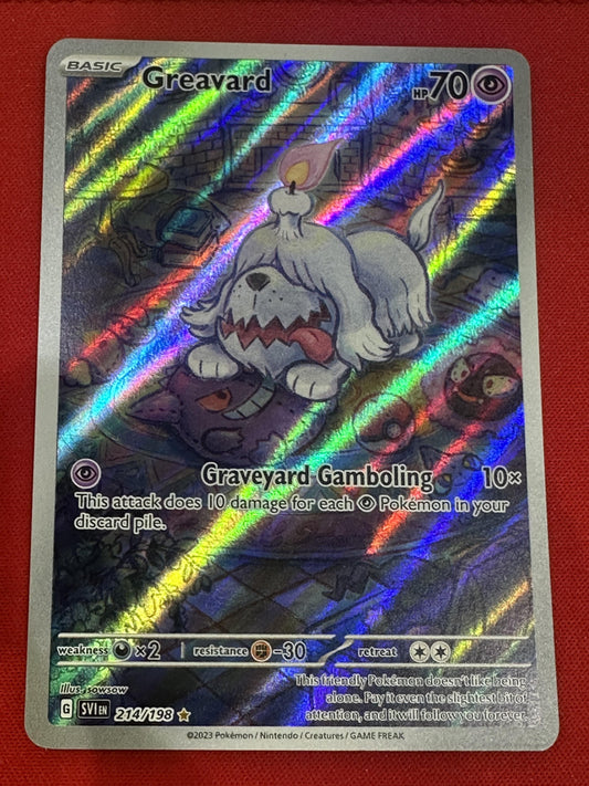 #214/198 Greavard SV01: Scarlet & Violet Base Set