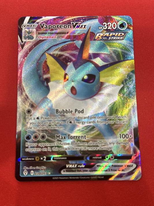 #030/203 Vaporeon VMAX SWSH07: Evolving Skies