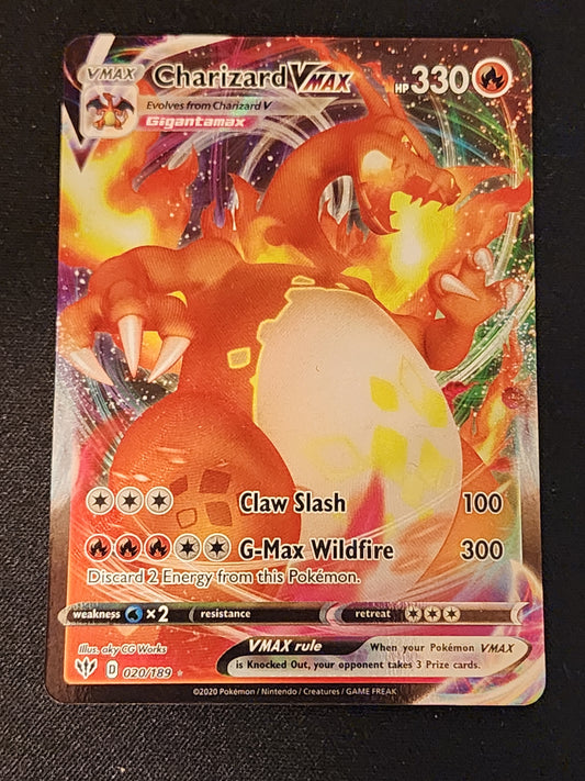 #020/189 Charizard VMAX SWSH03: Darkness Ablaze