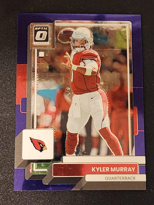 #1 Kyler Murray 2022 Donruss Optic SN #/15 Arizona Cardinals sports Purple Stars