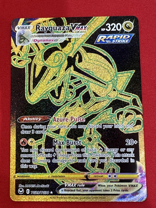 #TG29/TG30 Rayquaza VMAX (Secret) SWSH12: Silver Tempest Trainer Gallery