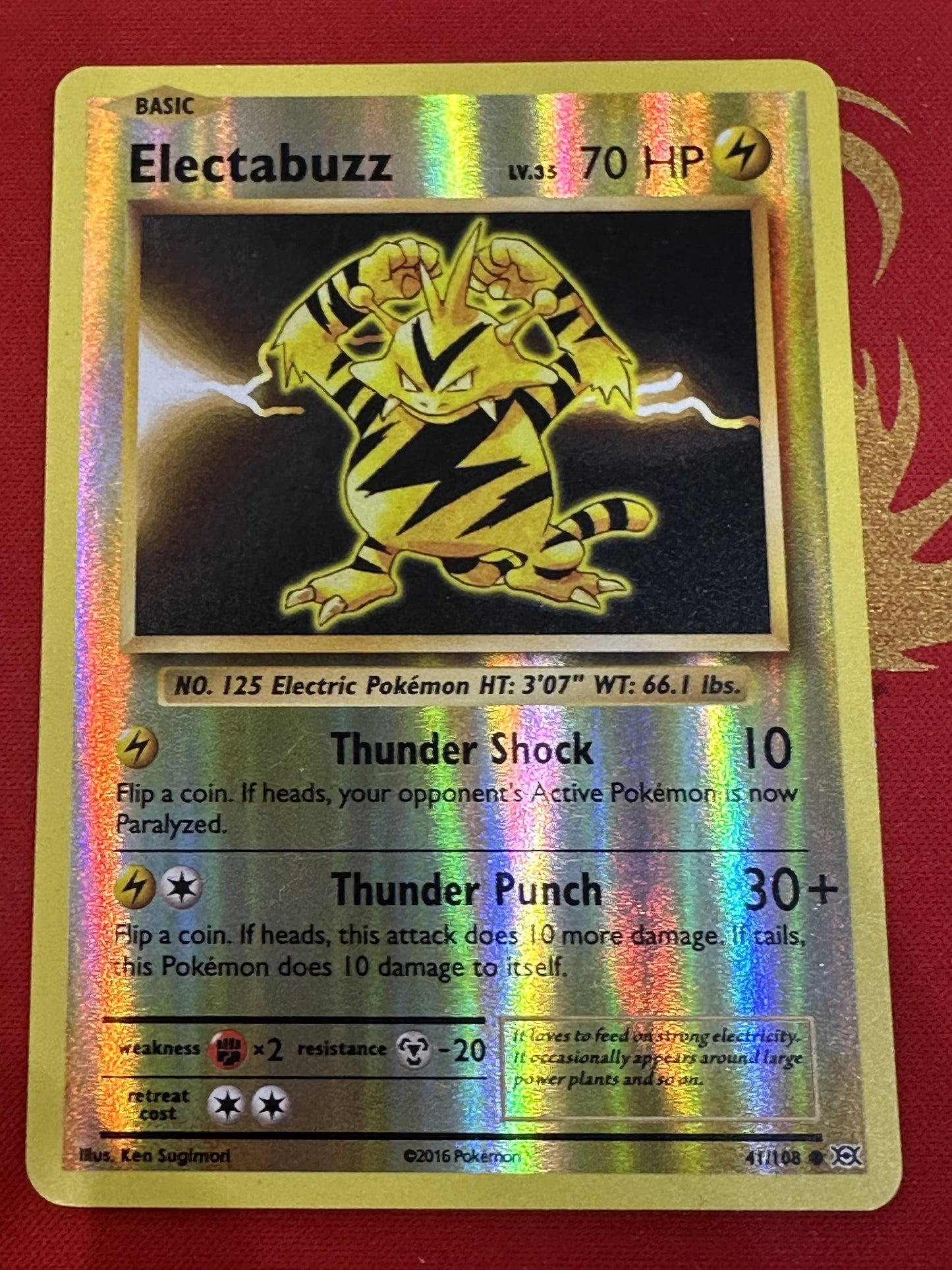 #41/108 Electabuzz XY - Evolutions