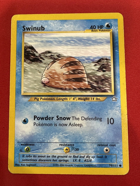 #079/111 Swinub Neo Genesis