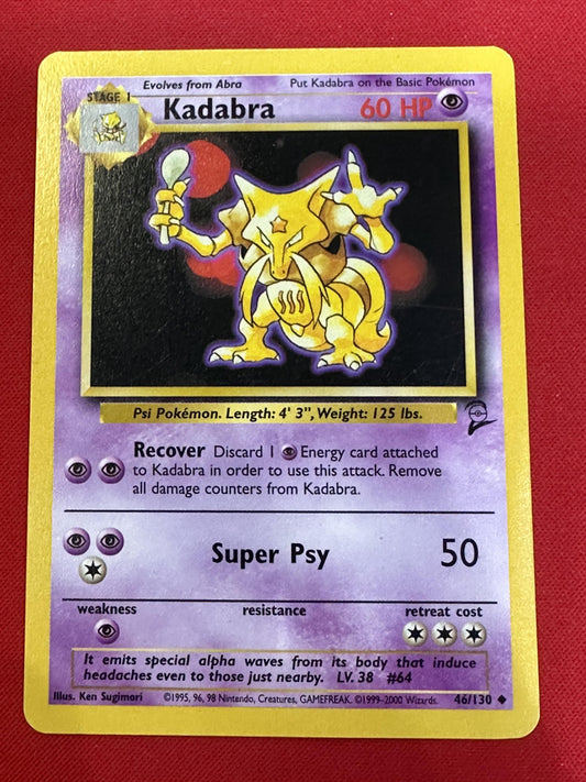 #046/130 Kadabra Base Set 2