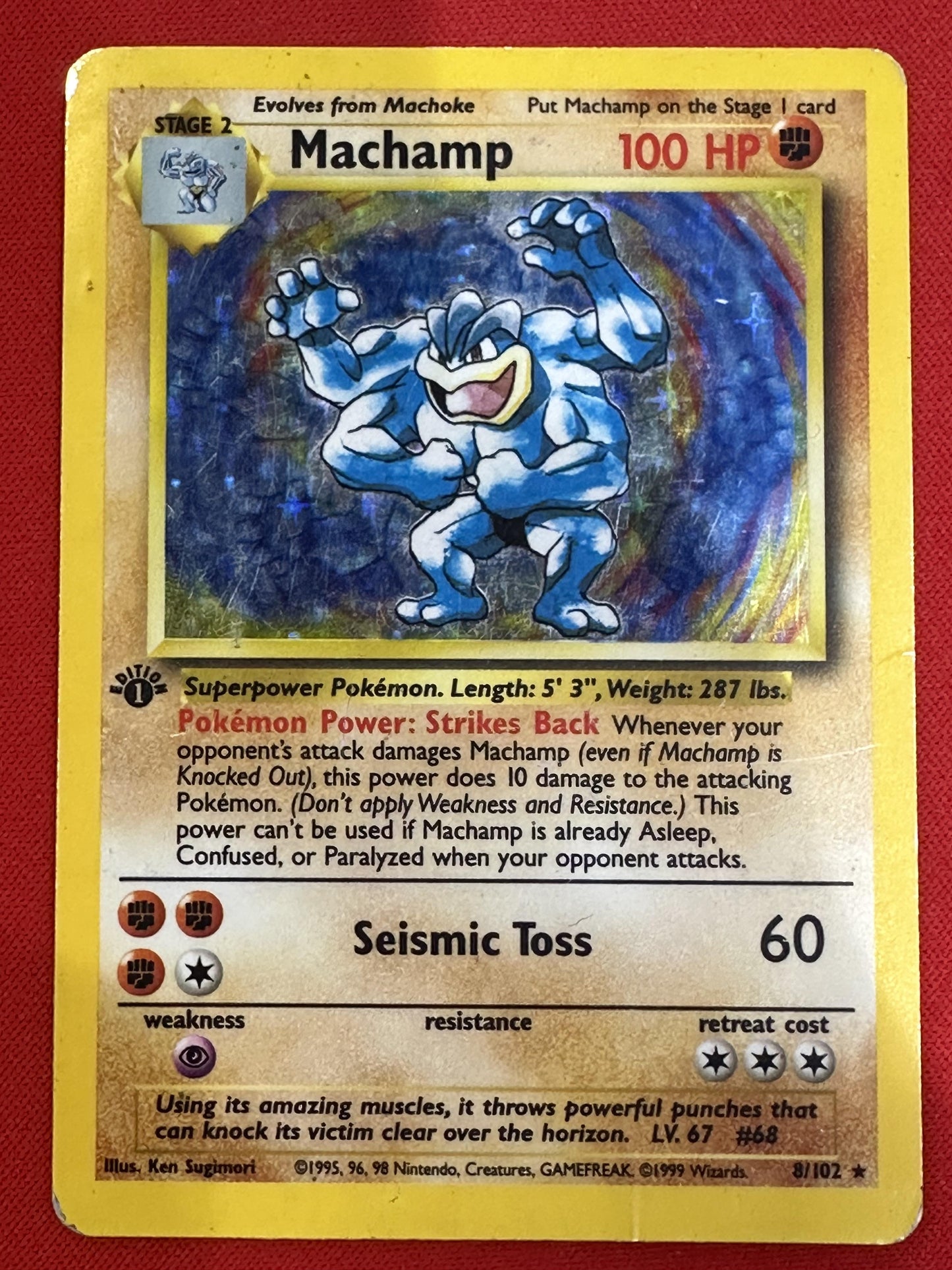 #008/102 Machamp - 8/102 Deck Exclusives