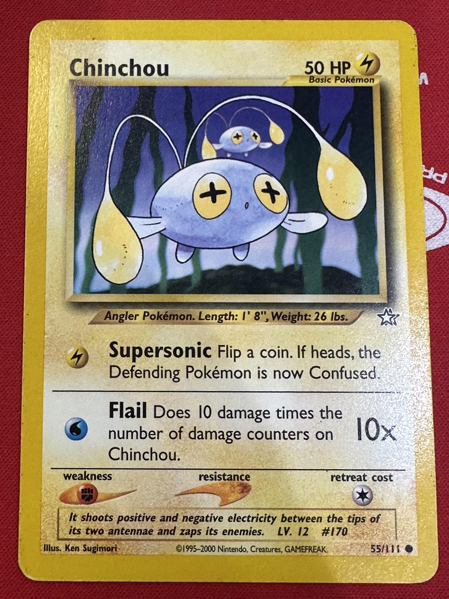 #055/111 Chinchou Neo Genesis