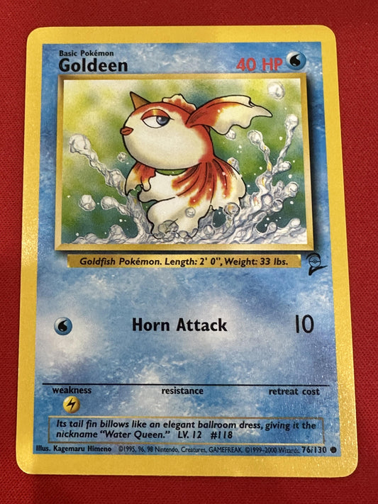 #076/130 Goldeen Base Set 2