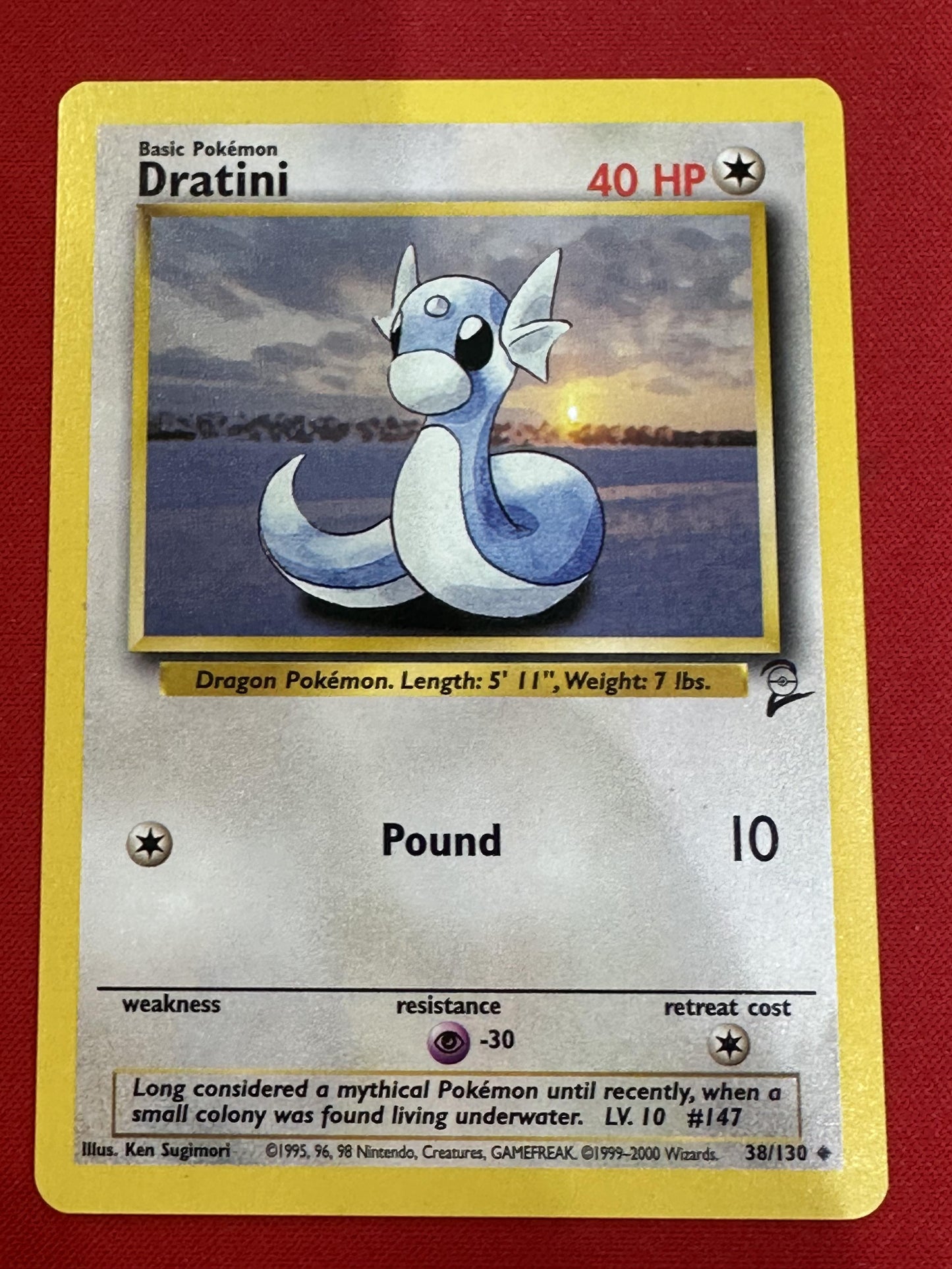 #038/130 Dratini Base Set 2