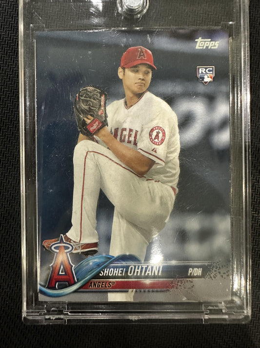 #700a Shohei Ohtani 2018 Topps RC Rookie Los Angeles Angels sports