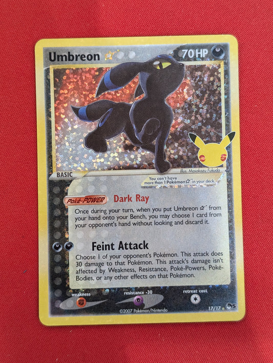 #017/017 Umbreon Star POP Series 5