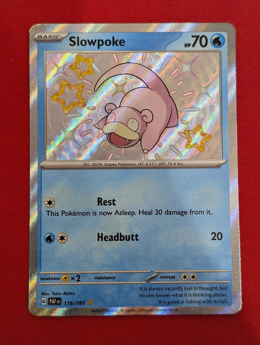 #116/091 Slowpoke SV: Paldean Fates