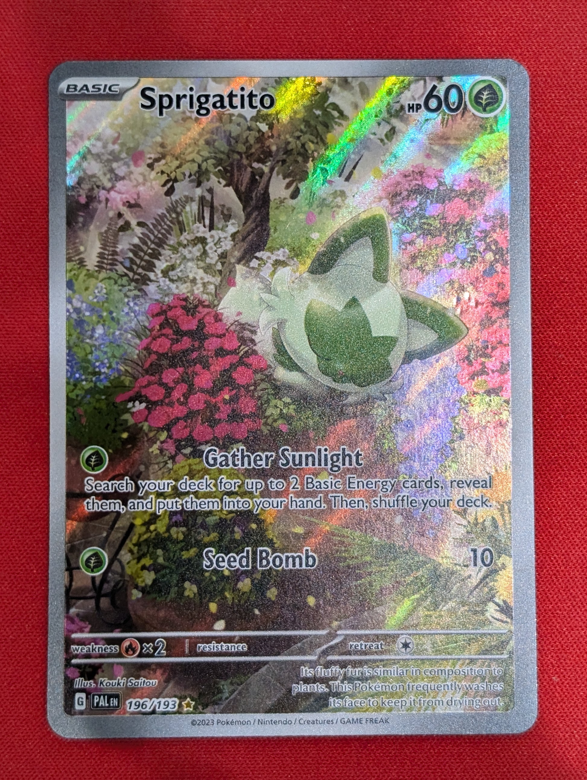 #196/193 Sprigatito SV02: Paldea Evolved