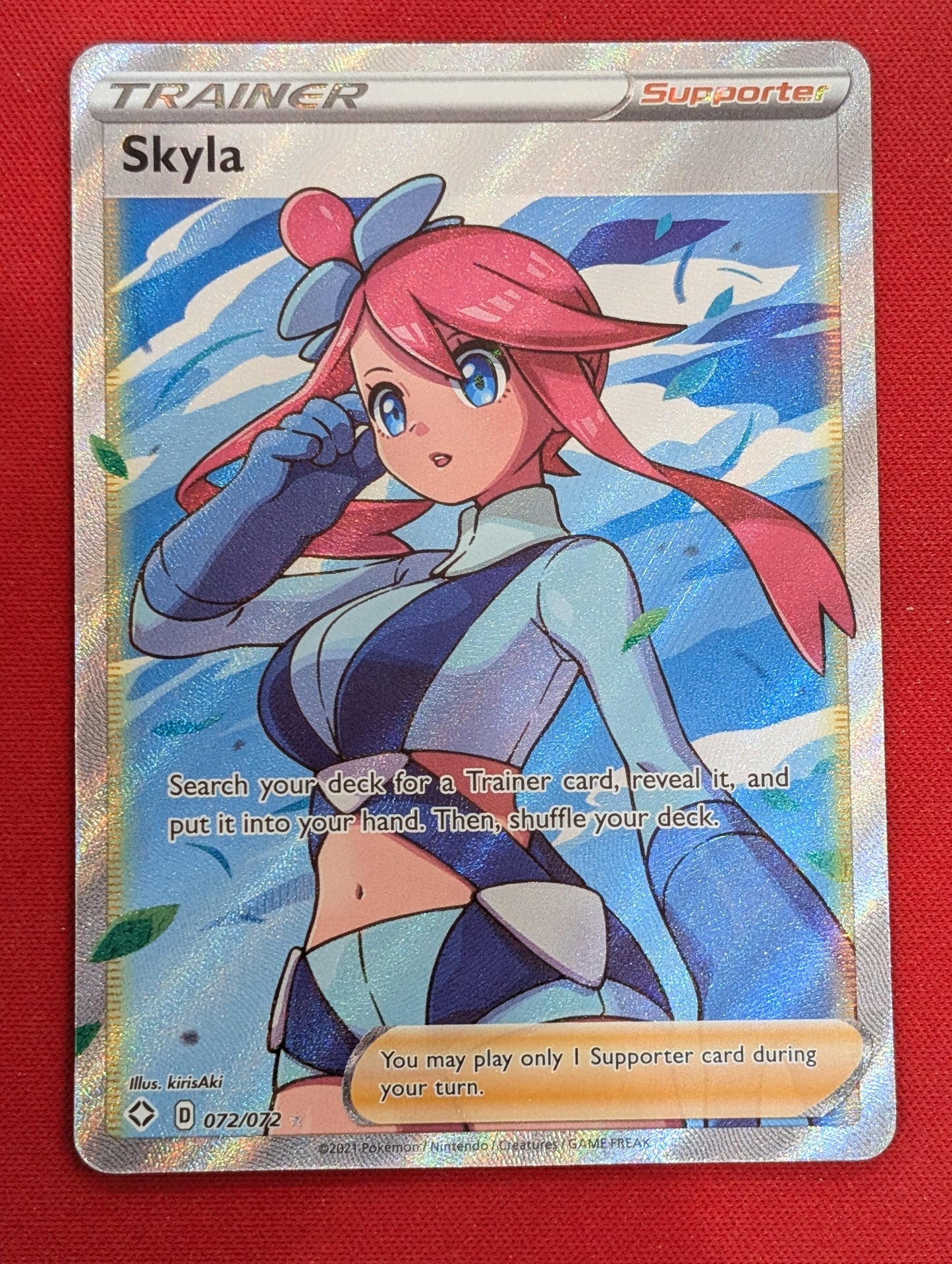 #072/072 Skyla (Full Art) Shining Fates