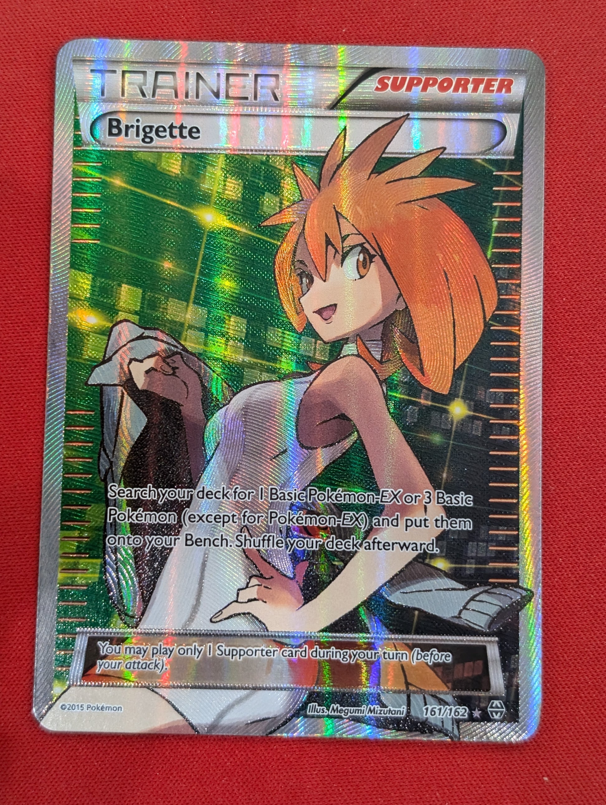 #161/162 Brigette (Full Art) XY - BREAKthrough