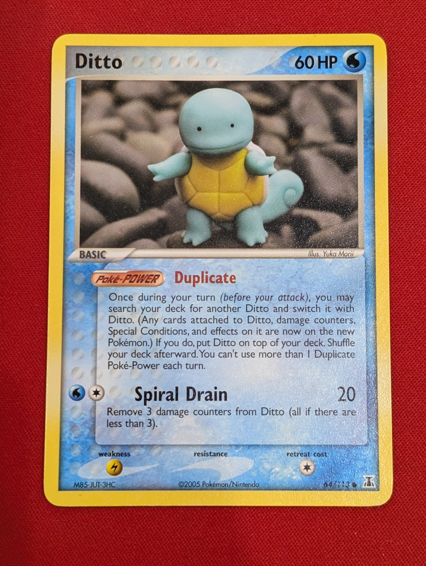 #064/113 Ditto - 64/113 (Squirtle) Delta Species