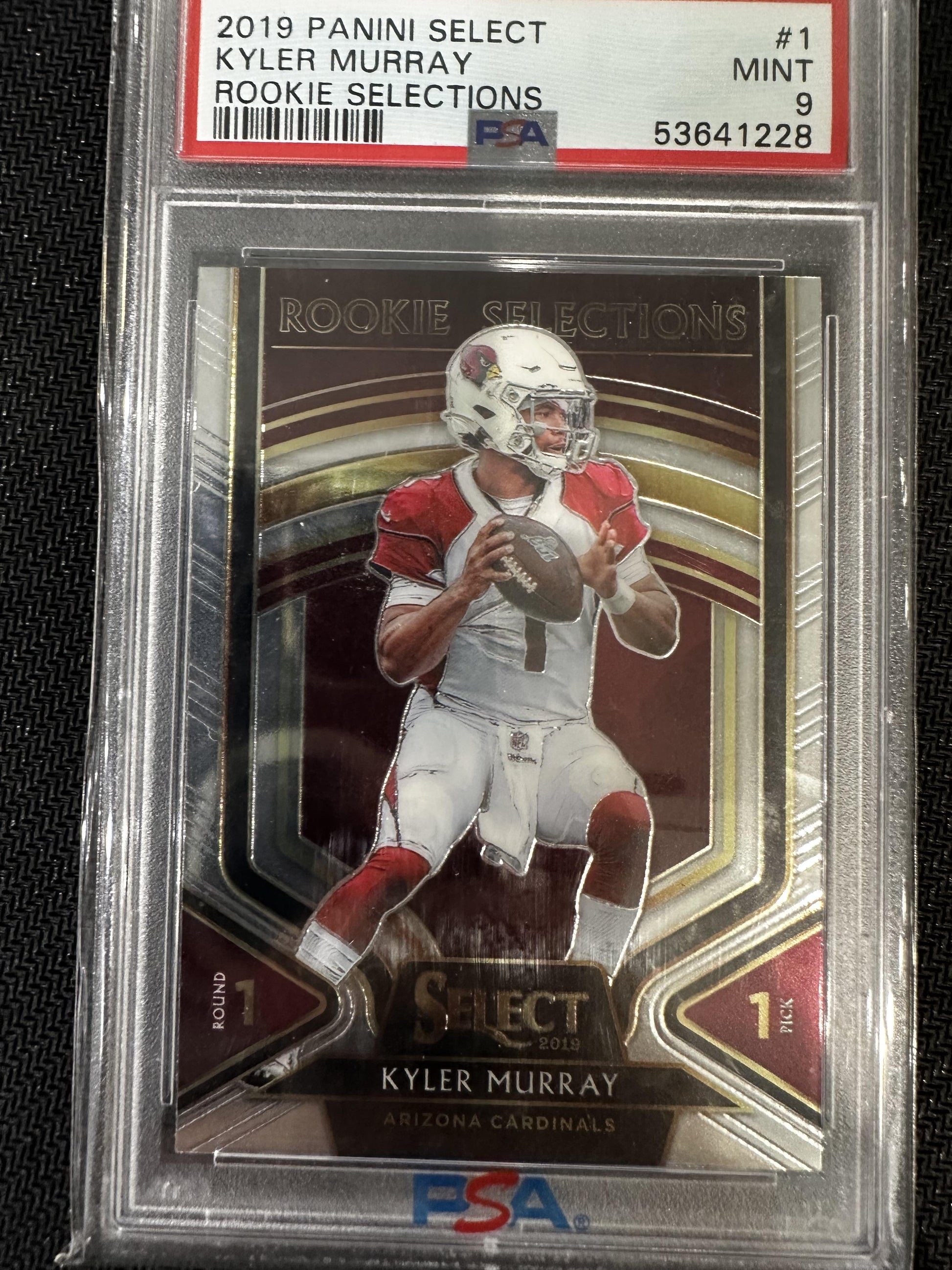 #1 Kyler Murray 2019 Panini Select Rookie 9 Rookie Selections