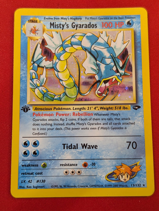 #013/132 Misty's Gyarados Gym Challenge