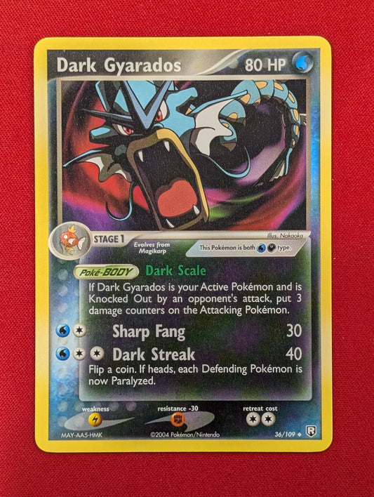 #36/109 Dark Gyarados Team Rocket Returns