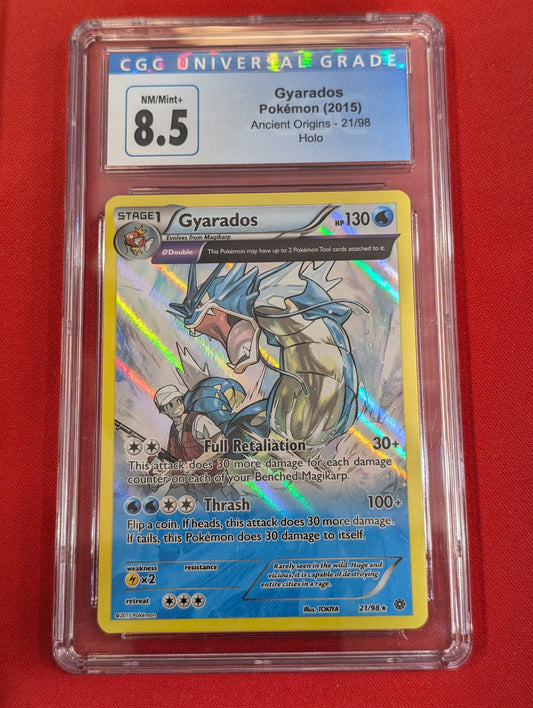 XY - Ancient Origins #21/98 Gyarados (21) CGC 8.5