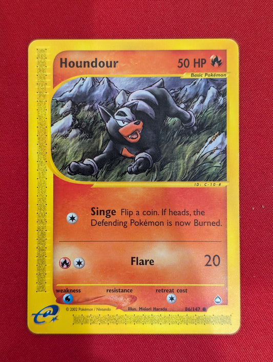 #086/147 Houndour (86) Aquapolis