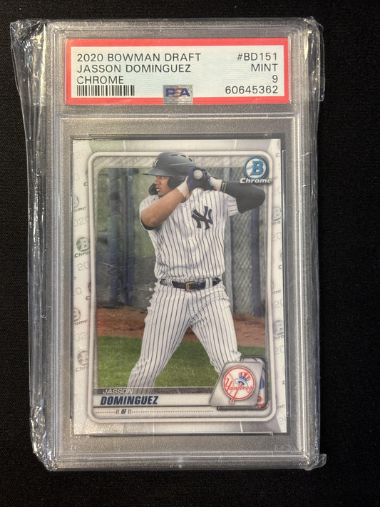 #BD151 Jasson Dominguez 2020 Bowman Draft 9 MT sports Chrome