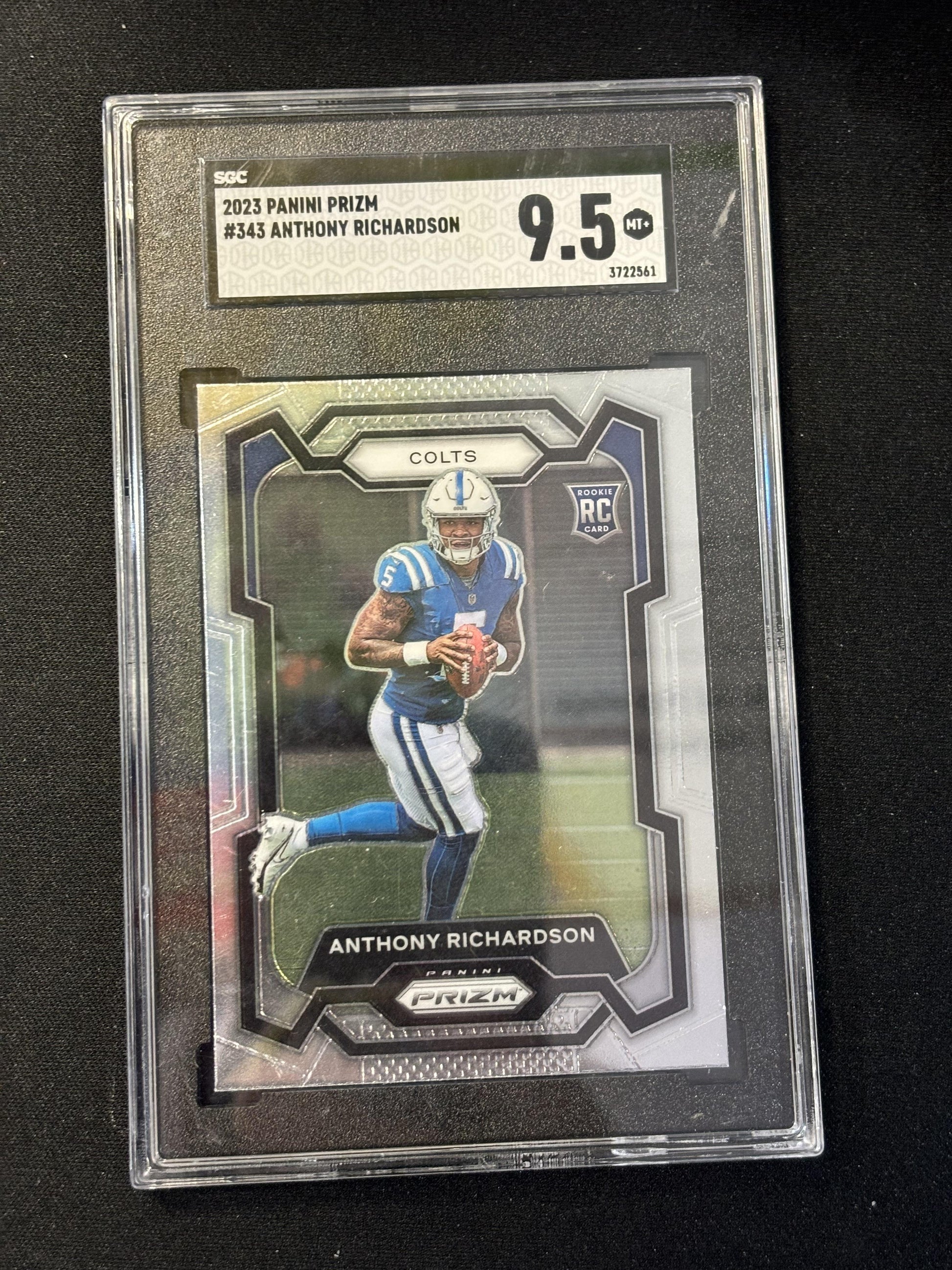 #343 Anthony Richardson 2023 Panini Prizm RC Rookie 9.5 Indianapolis Colts