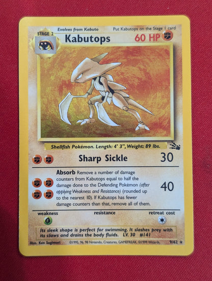 #09/62 Kabutops (9) Fossil