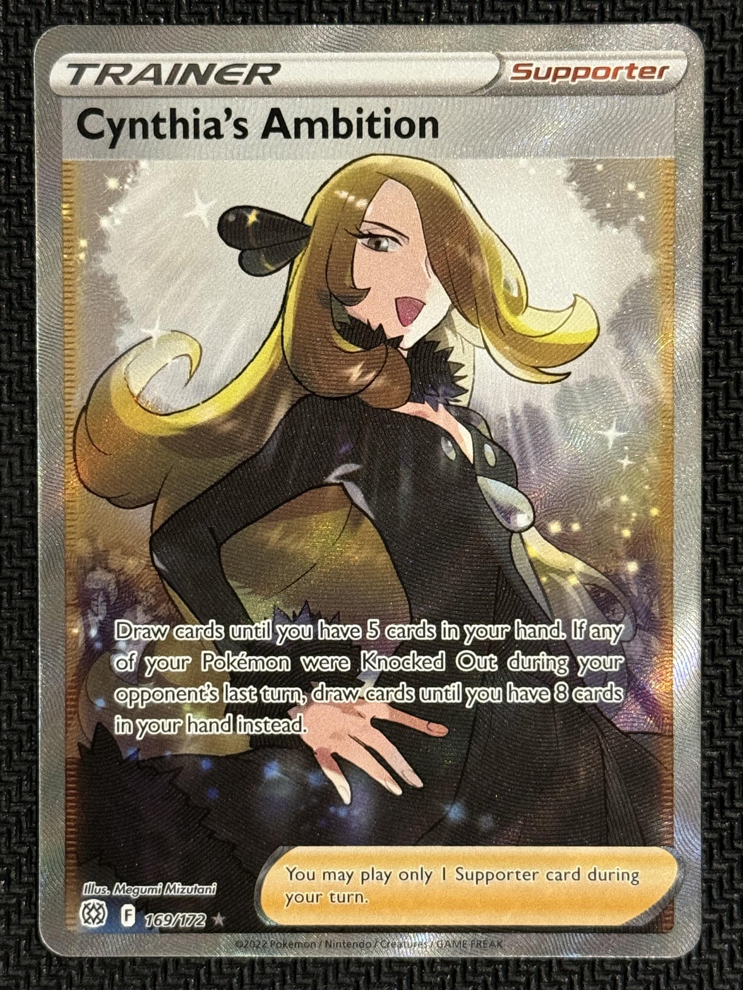 #169/172 Cynthia's Ambition (Full Art) SWSH09: Brilliant Stars