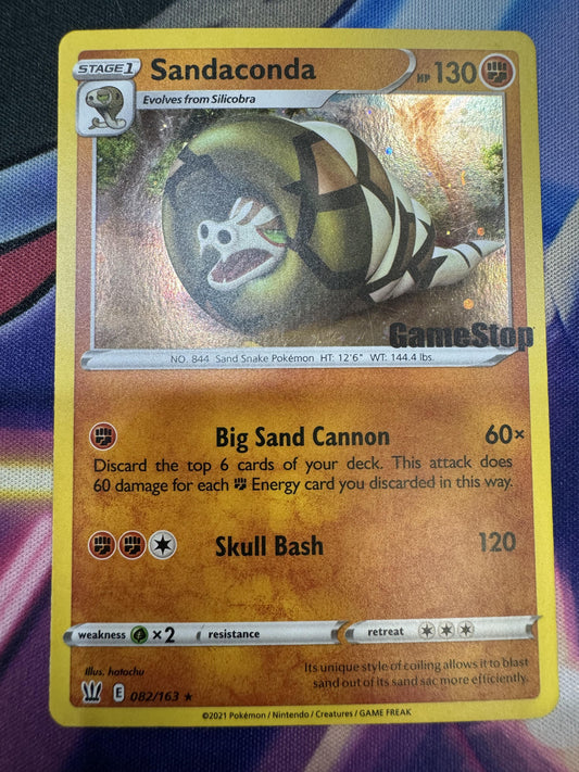 #082/163 Sandaconda (Gamestop Exclusive) Miscellaneous Cards & Products