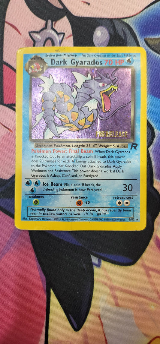 #08/82 Dark Gyarados (Prerelease) WoTC Promo Promo tcg