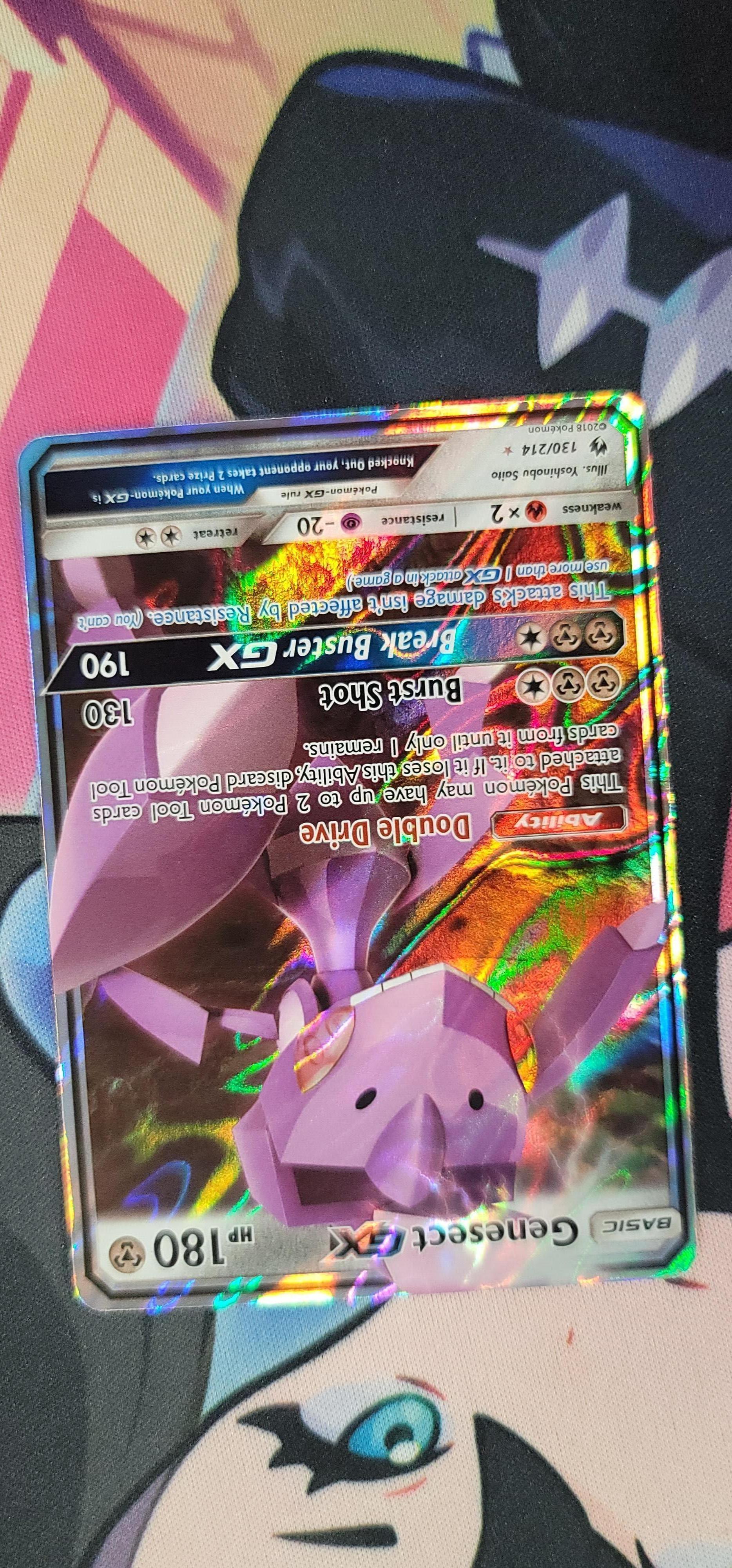 #130/214 Genesect GX SM - Lost Thunder Ultra Rare tcg