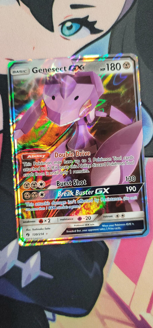 #130/214 Genesect GX SM - Lost Thunder Ultra Rare tcg