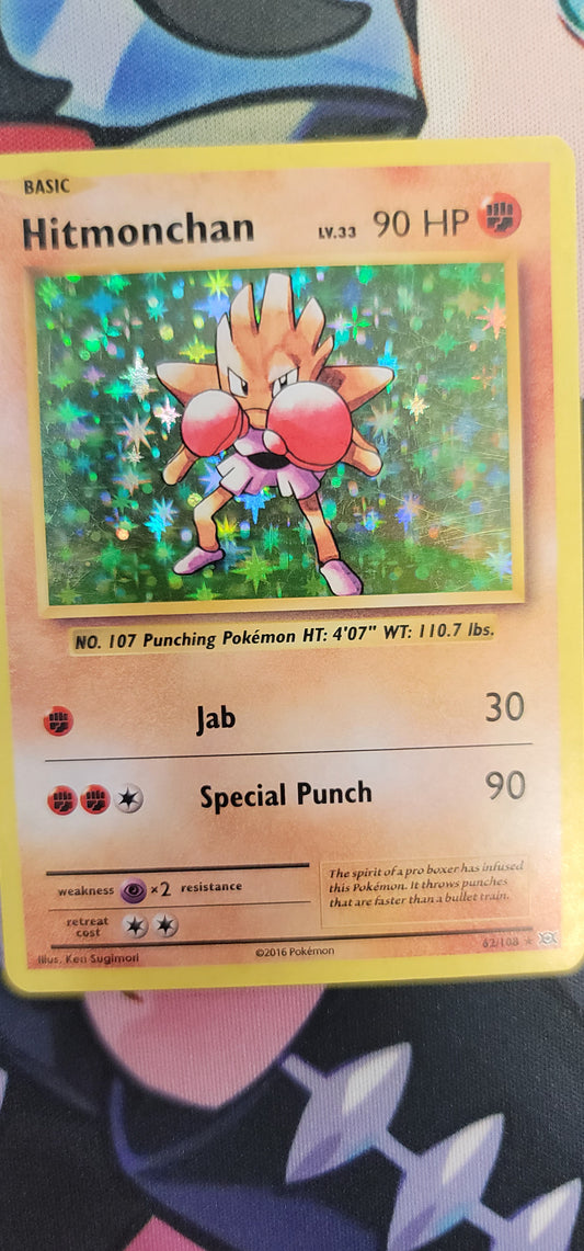 #062/108 Hitmonchan - 62/108 (XY Evolutions) Deck Exclusives Rare tcg