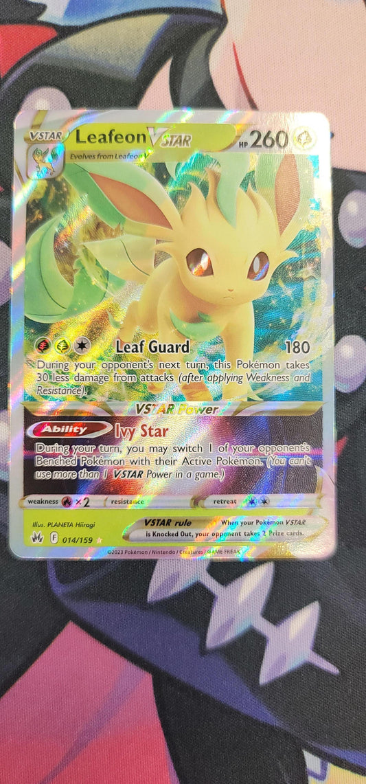 #014/159 Leafeon VSTAR Crown Zenith Ultra Rare tcg