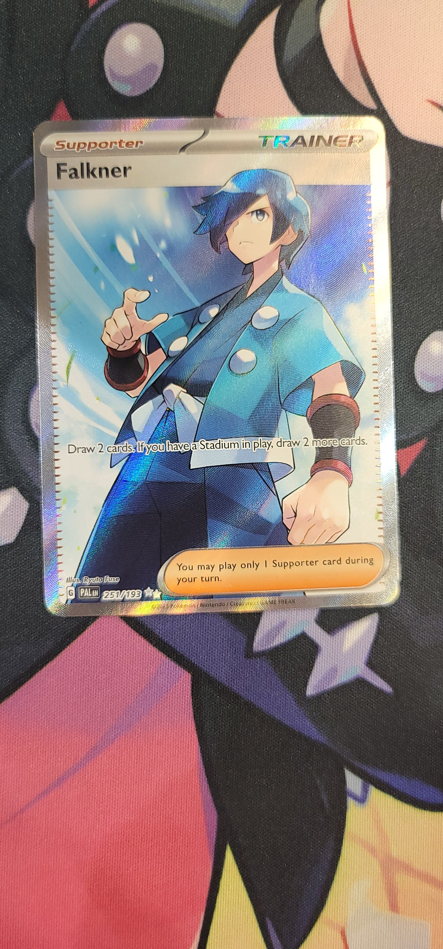 #251/193 Falkner SV02: Paldea Evolved Ultra Rare tcg