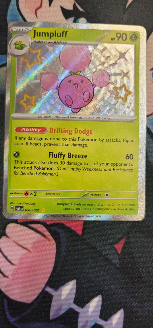#098/091 Jumpluff SV: Paldean Fates tcg