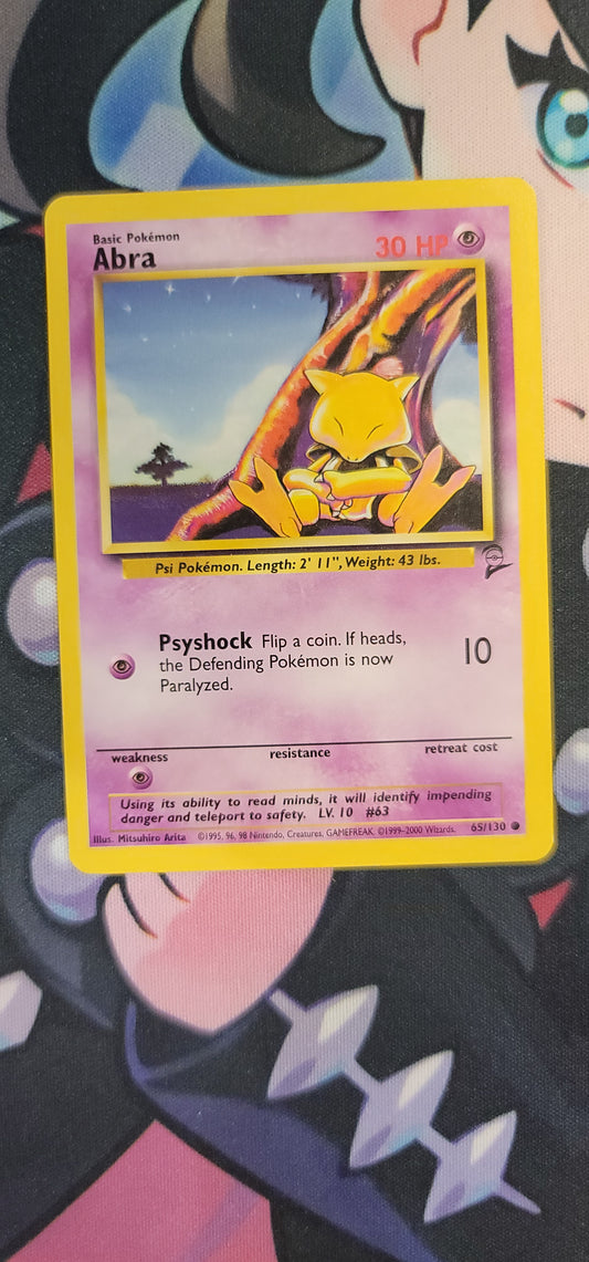 #043/102 Abra Base Set Common tcg