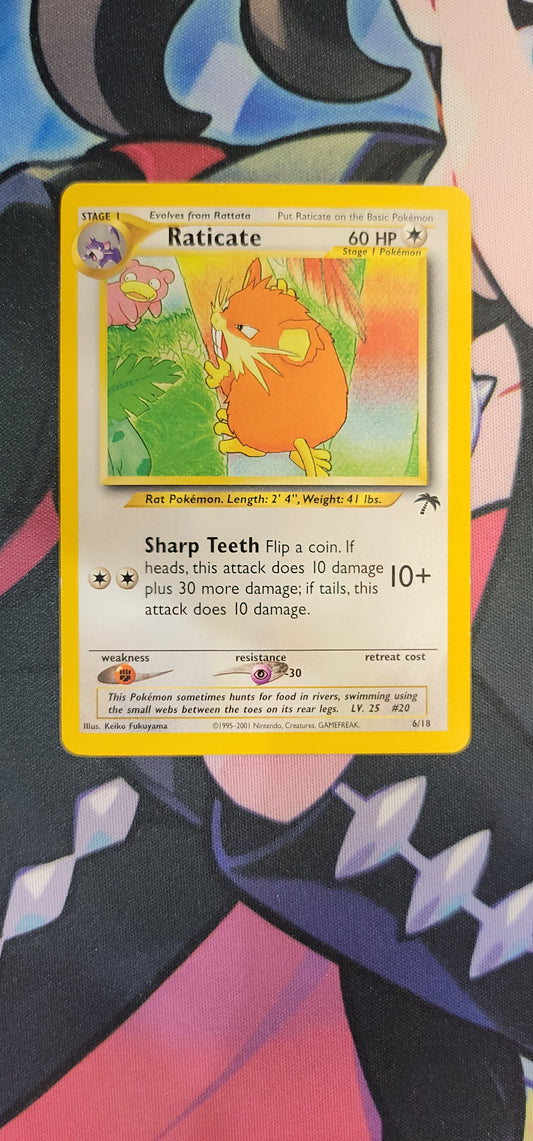 #06/18 Raticate Southern Islands Promo tcg