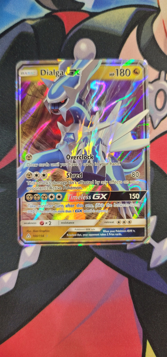 #100/156 Dialga GX SM - Ultra Prism Ultra Rare tcg