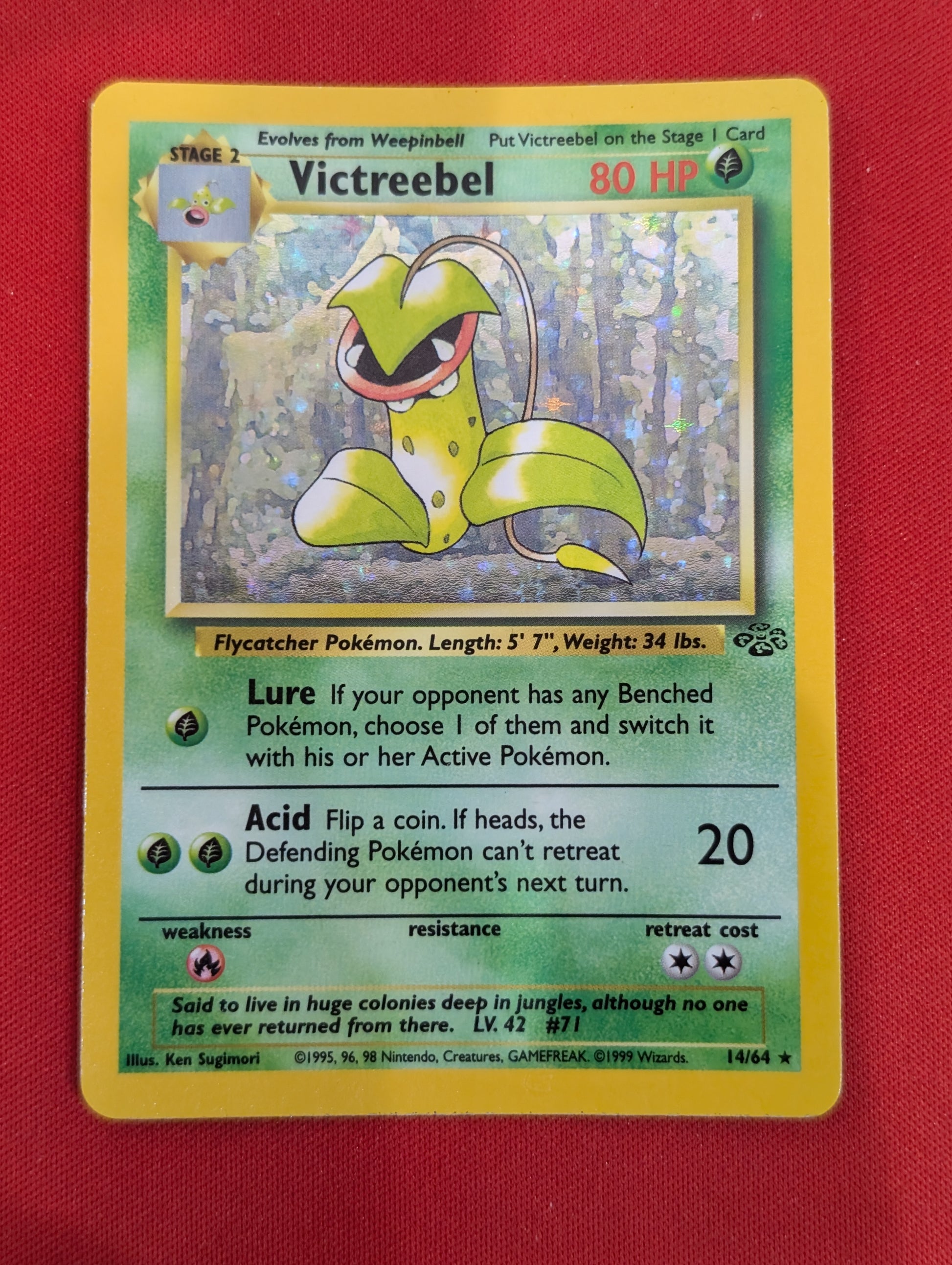 #14/64 Victreebel (14) Jungle