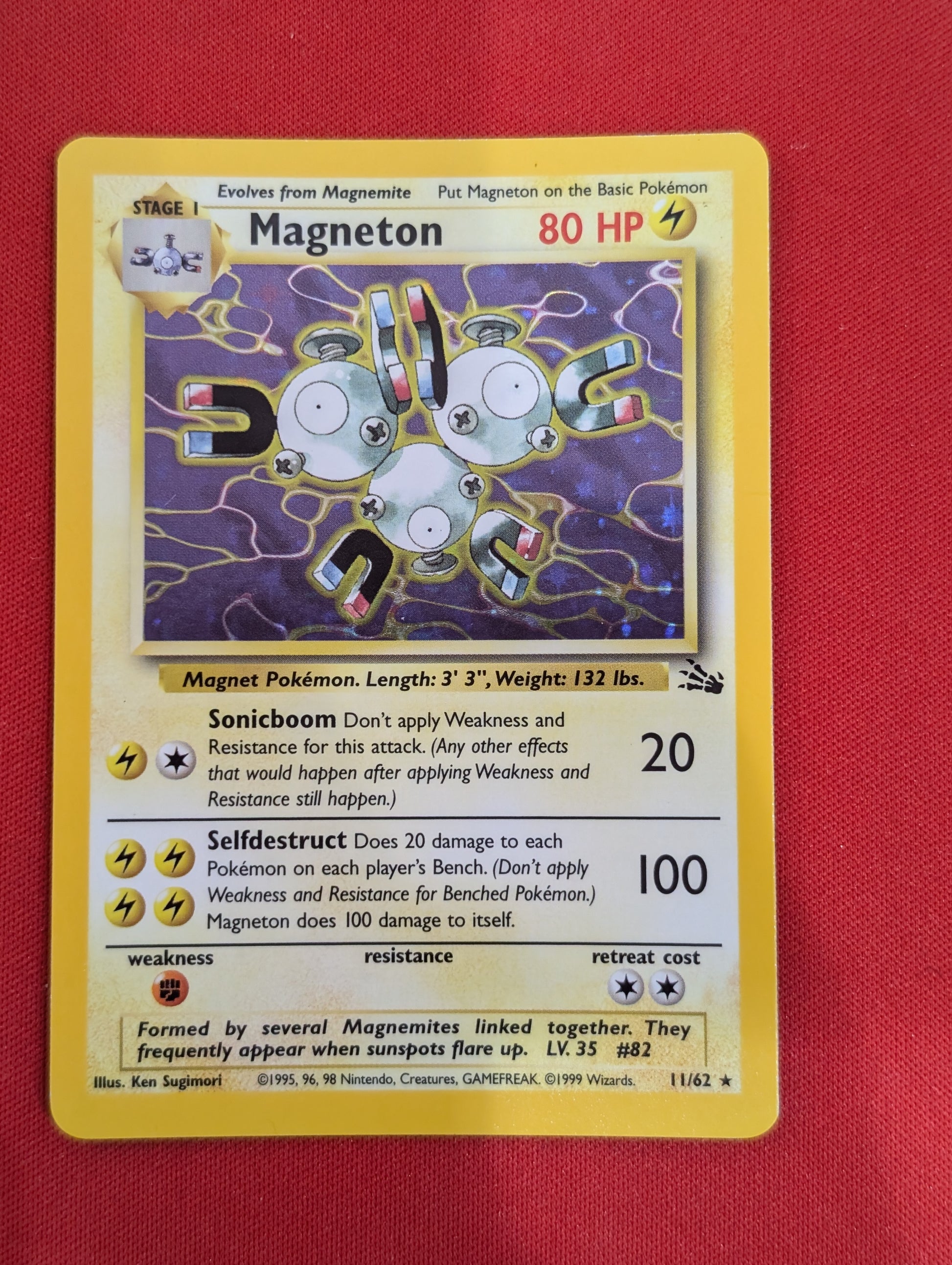 #11/62 Magneton (11) Fossil