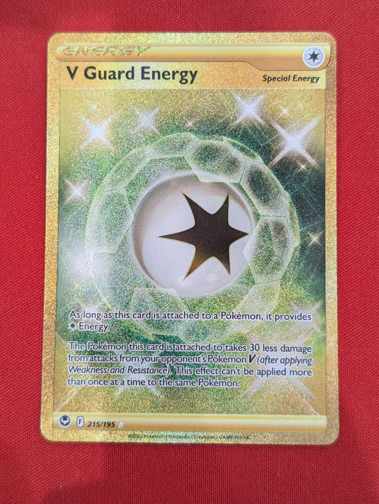 #215/195 V Guard Energy (Secret) SWSH12: Silver Tempest