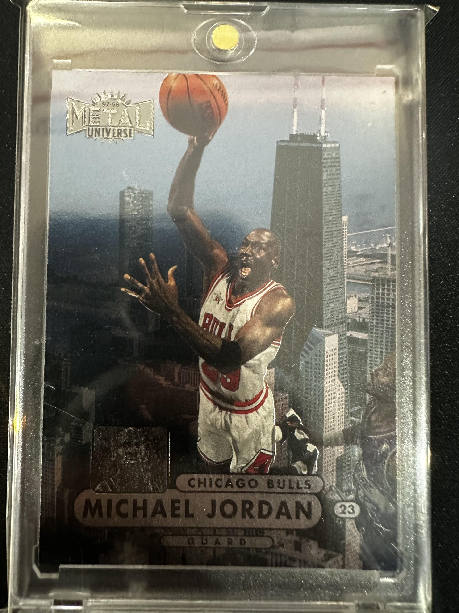 #23 Michael Jordan 1997-98 Metal Universe Championship Chicago Bulls sports