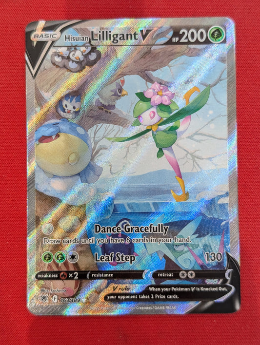 #163/189 Hisuian Lilligant V (Alternate Full Art) SWSH10: Astral Radiance