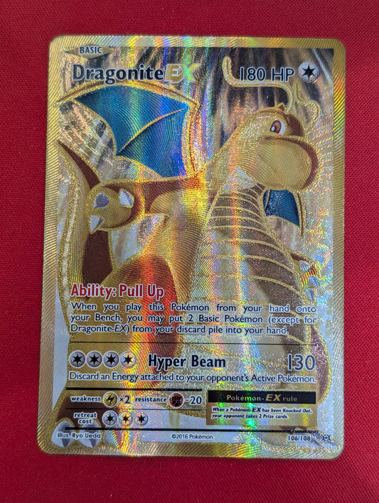 #106/108 Dragonite EX (Full Art) XY - Evolutions