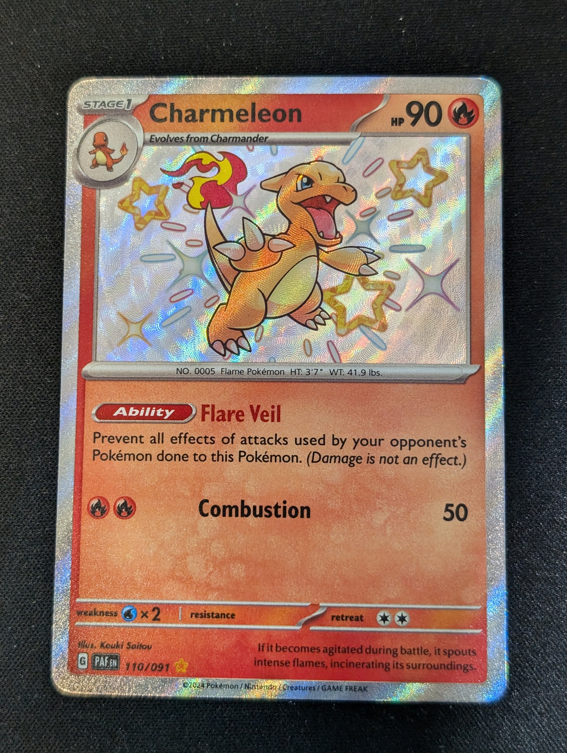 #110/091 Charmeleon SV: Paldean Fates