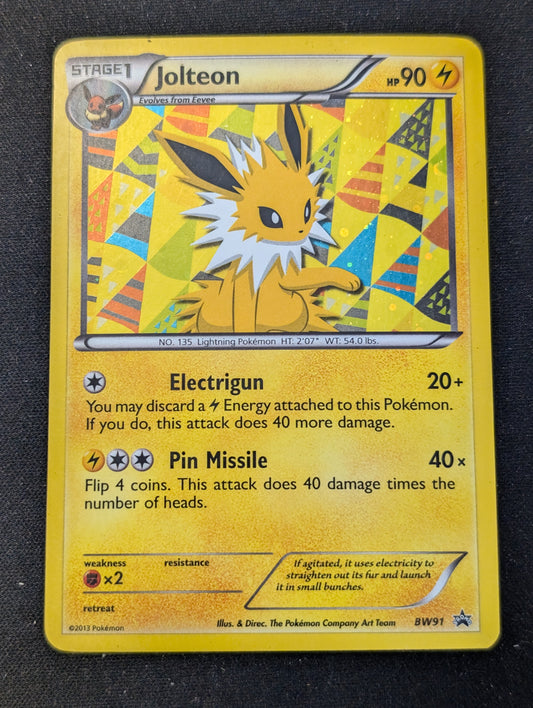 #BW91 Jolteon Black and White Promos