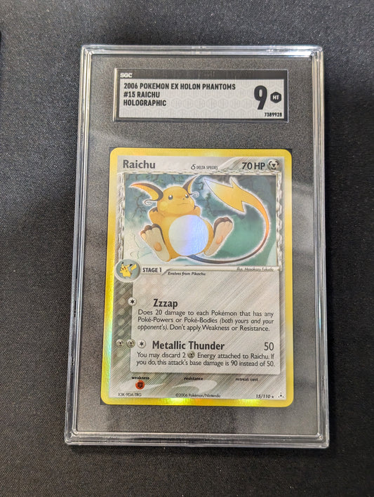 #15/110 Raichu (Delta Species) Holon Phantoms MT SGC