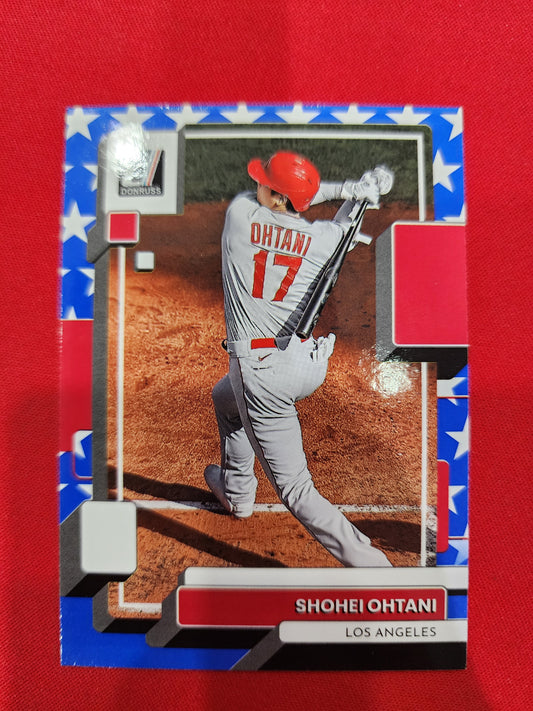 #147 Shohei Ohtani 2022 Donruss Los Angeles Angels sports Liberty