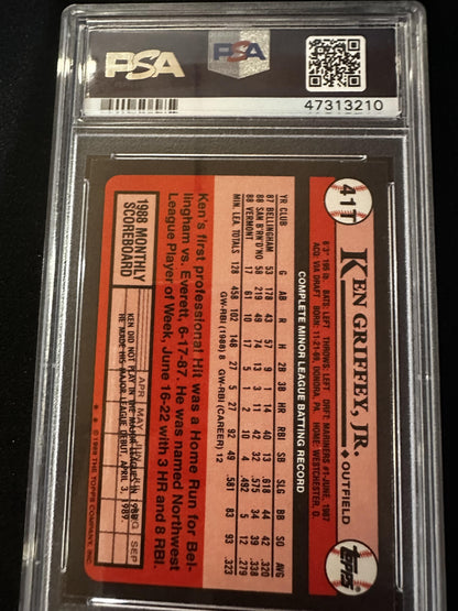 #41T Ken Griffey Jr. 1989 Topps Traded 8 NM-MT sports